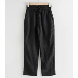 & Other Stories Relaxed Linen Pant